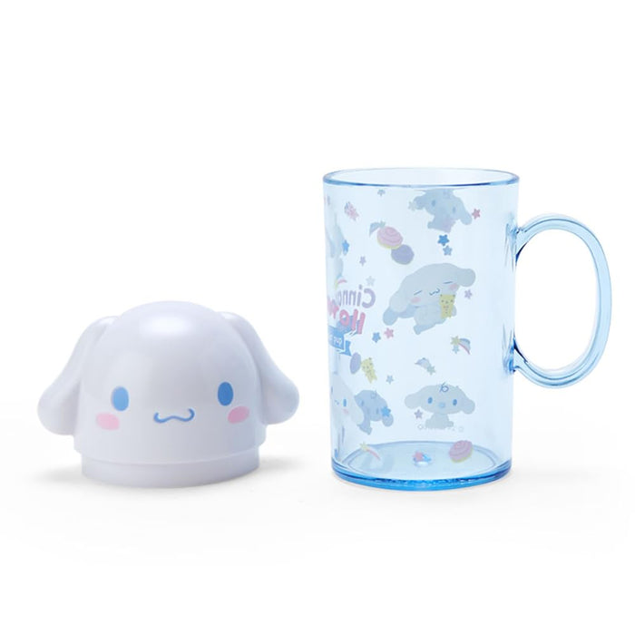 Sanrio Cinnamoroll Toothbrush & Cup Set - 12 x 7 x 5 cm