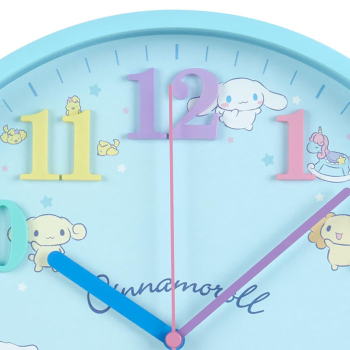 Horloge murale Sanrio Cinnamoroll 29,5 x 29,5 cm Décor de personnages