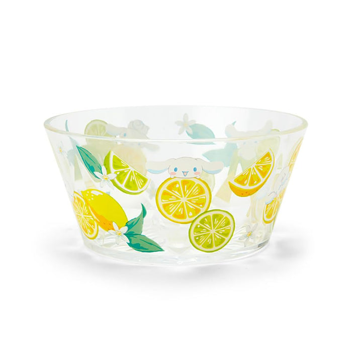 Sanrio Cinnamoroll Clear Bowl 6.2x13x13 Cm - Colorful Fruit Design