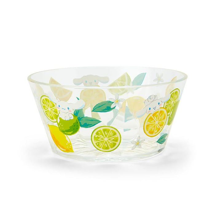 Sanrio Cinnamoroll Clear Bowl 6.2x13x13 Cm - Colorful Fruit Design