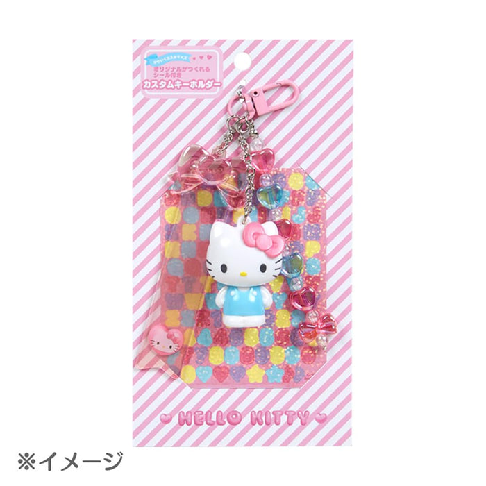 Porte-clés transparent 3D Pompompurin de Sanrio 15 cm - Design de personnage mignon