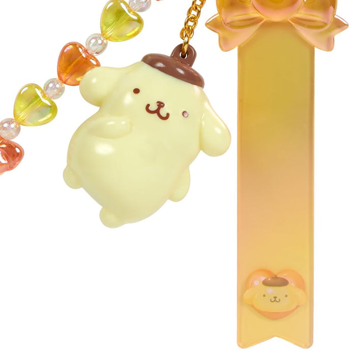 Sanrio 3D Pompompurin Transparenter Schlüsselanhänger 15 cm – Süßes Charakter-Design