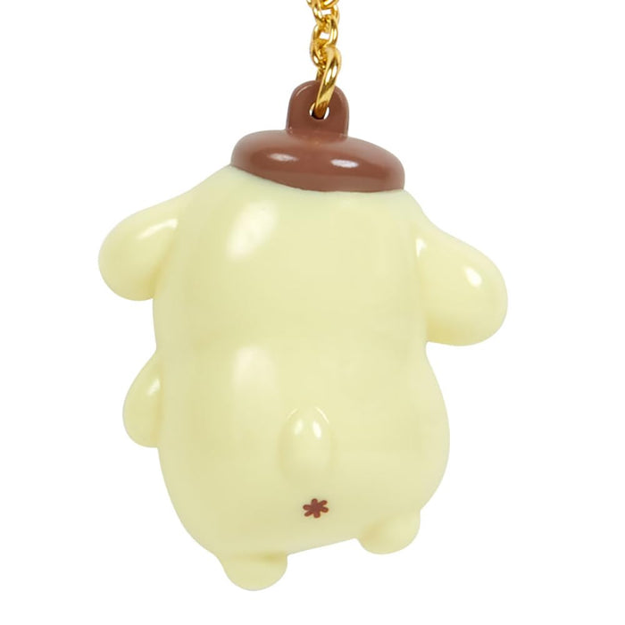 Sanrio 3D Pompompurin Clear Keychain 15cm - Cute Character Design