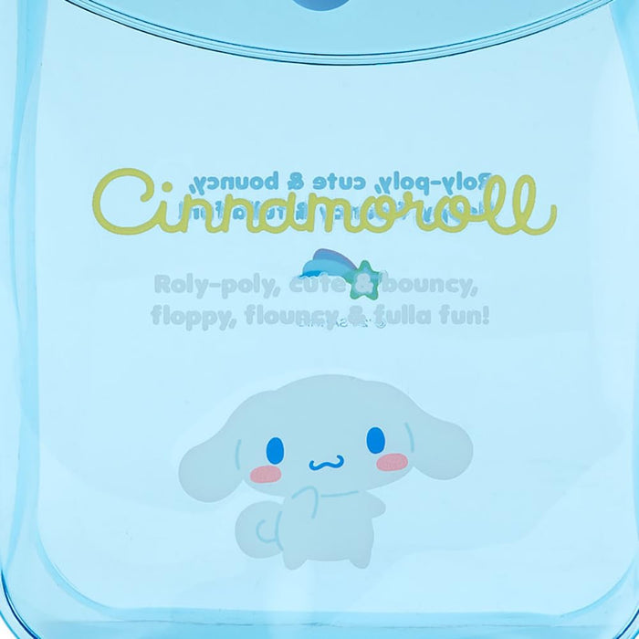 Sanrio Clear Mini Pouch Cinnamoroll 13x10x4 cm - Cute Character Bag