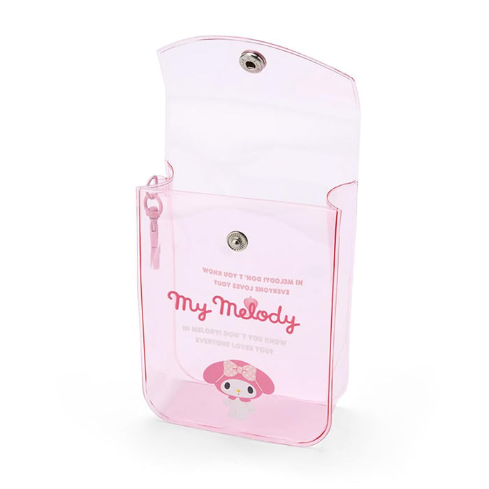 Sanrio Clear Mini Pouch My Melody 13x10x4cm Character 199818