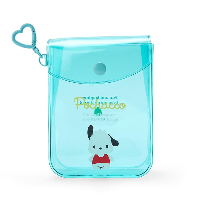 Pochette transparente Mini Pochacco de Sanrio 13 x 10 x 4 cm Sac d'accessoires pour personnages