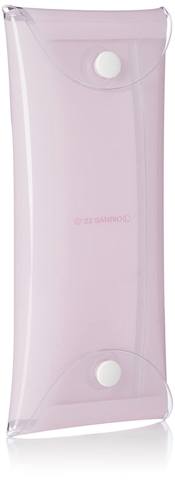 Sanrio Transparenter Stifte- und Bleistifthalter mit mehreren Fächern, Pink, Sayuri, Phgd-001