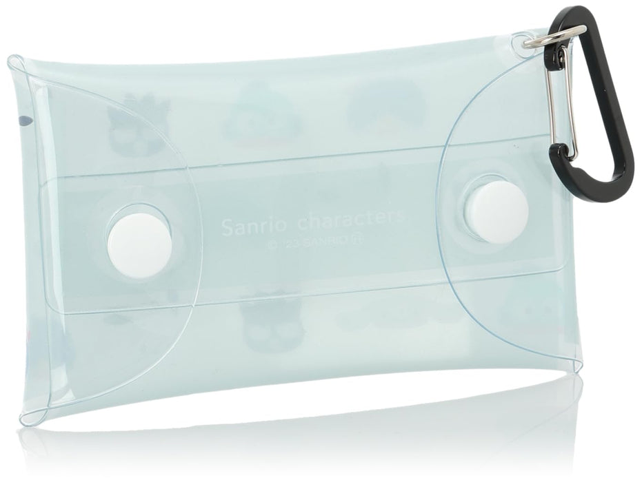 Sanrio Transparentes Multi-Case in Größe S mit Karabiner, ideal für Münz-/Schlüssel-Ohrhörer als Zubehör