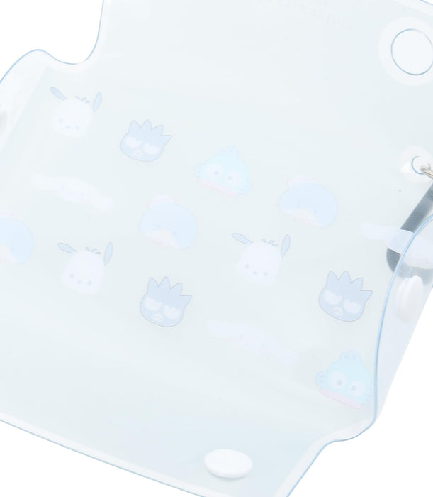 Sanrio Clear Multi-Case S Size With Carabiner - Ideal for Accessory Coin Key Earphones