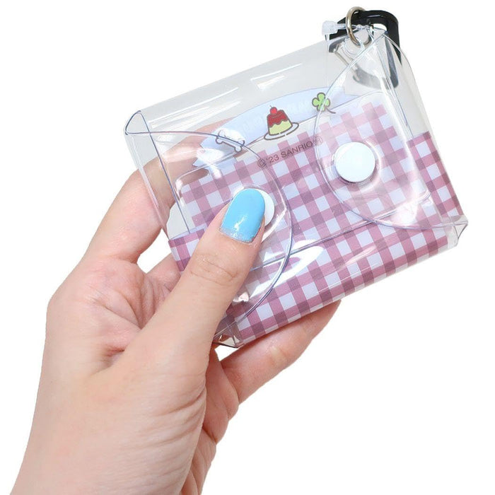 Sanrio Clear Multi-Case Small Accessory Case with Carabiner for AirPods Pro