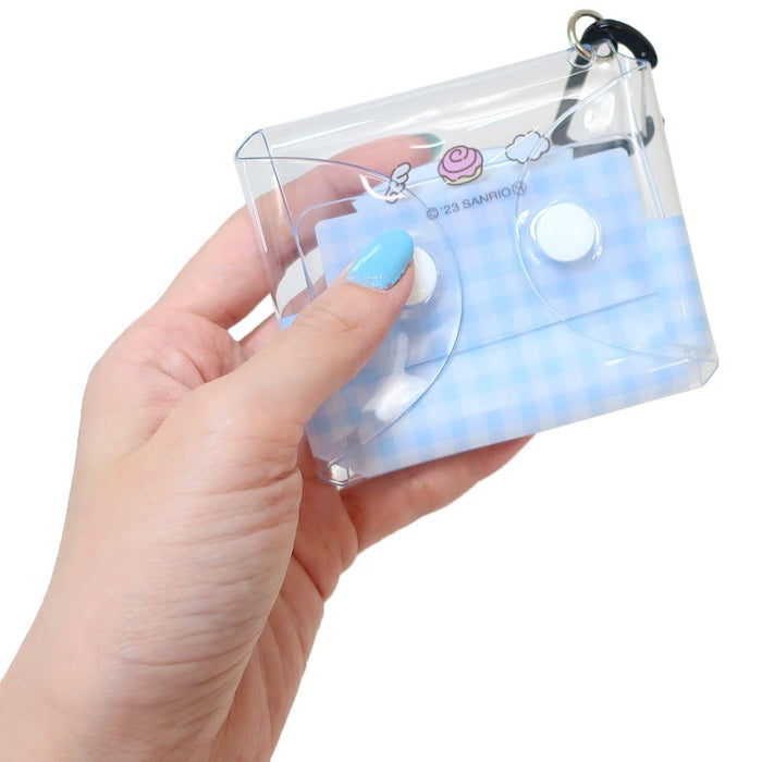 Sanrio Cinnamoroll Clear Multi-Case mit Karabiner für AirPods Pro und Schlüssel