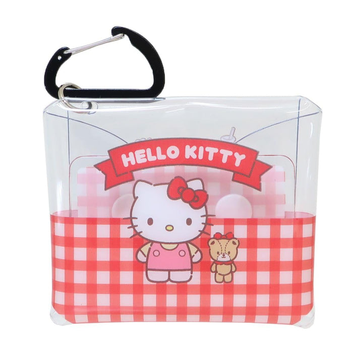 Étui transparent Sanrio pour AirPods Pro avec mousqueton – Design Hello Kitty