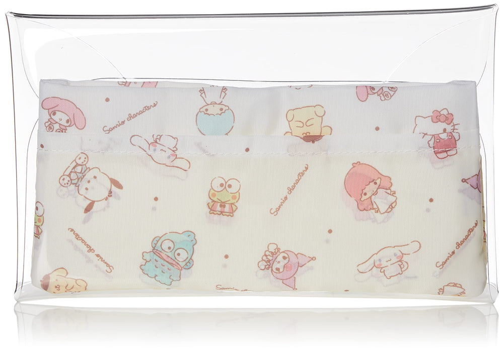 Étui transparent multi-usages avec pochette intérieure Sanrio - My Melody Kuromi Cinnamoroll