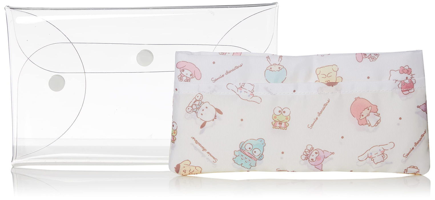 Sanrio Clear Multi-Case with Inner Pouch - My Melody Kuromi Cinnamoroll