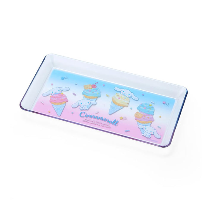 Sanrio Clear Pen Tray Ice Party Cinnamoroll 390119 Stylish Desk Organizer