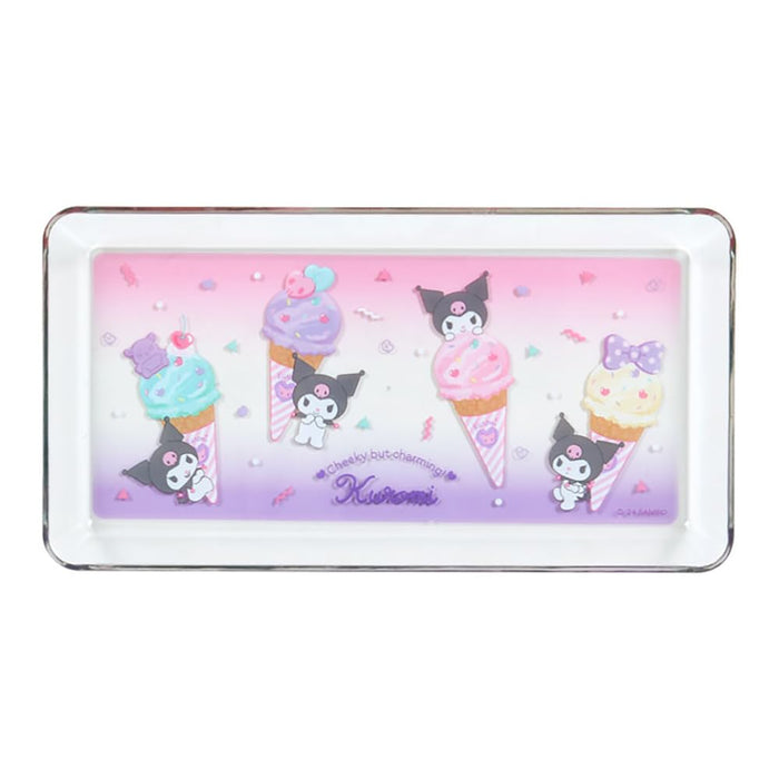 Sanrio Clear Pen Tray Ice Party Kuromi Desk Organizer 390143