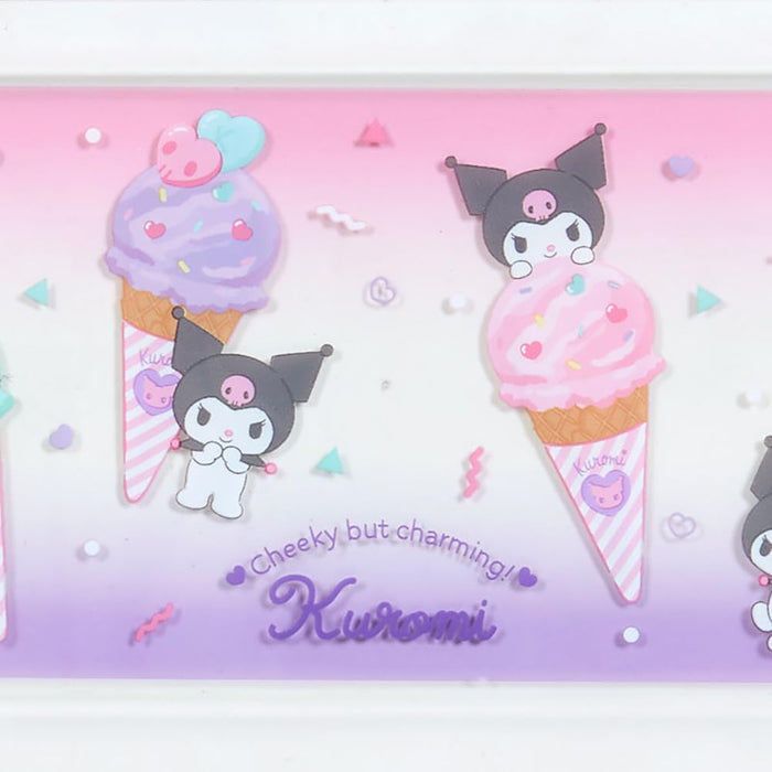 Sanrio Transparente Stiftablage Ice Party Kuromi Schreibtisch-Organizer 390143