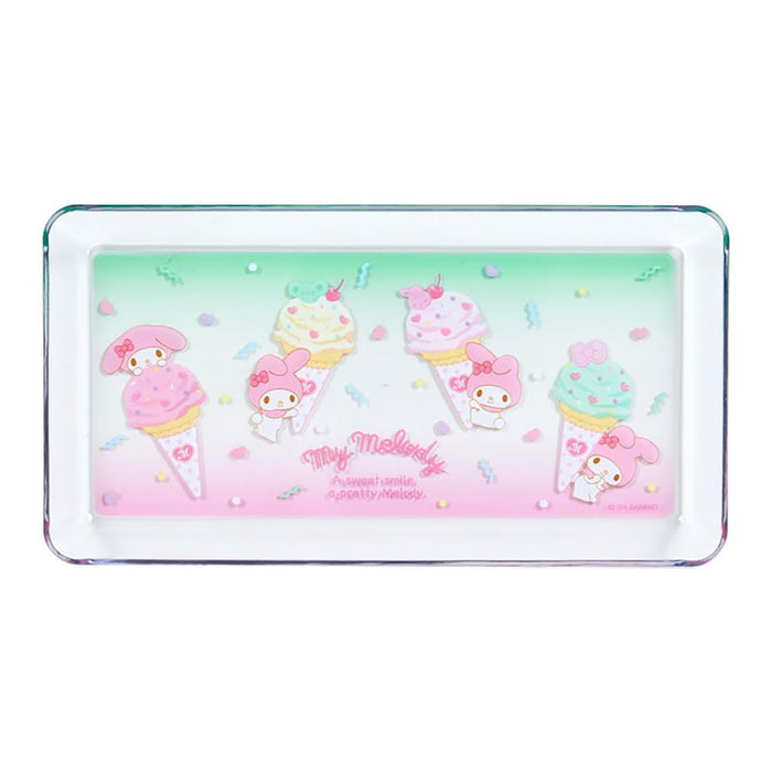 Sanrio My Melody Ice Party Plateau à crayons transparent 390097 Organiseur de papeterie