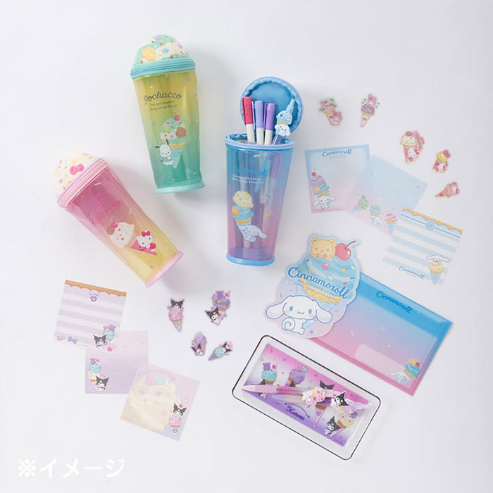 Sanrio My Melody Ice Party Plateau à crayons transparent 390097 Organiseur de papeterie