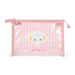 Sanrio Kogimyun Clear Pouch with Steel Zipper for Ages 3+ 22x10x15cm