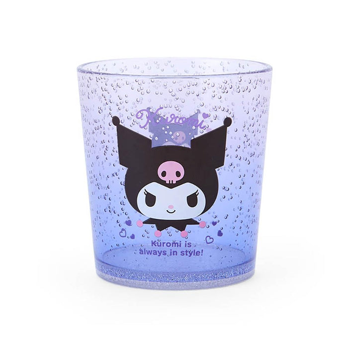 Sanrio Clear Tumbler Kuromi 300ml Portable BPA-Free Cup