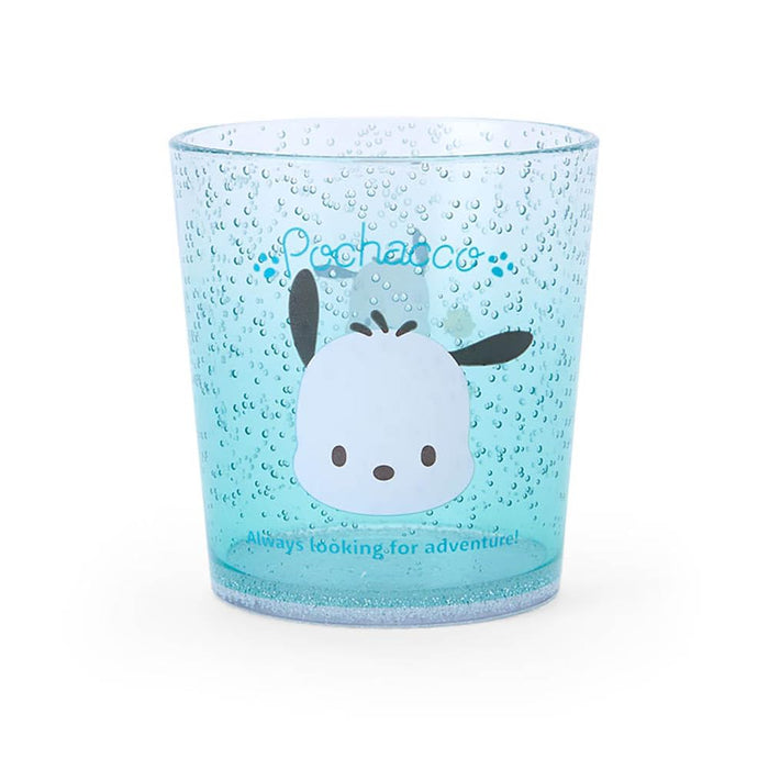 Verre transparent Sanrio Pochacco 300 ml, parfait pour les boissons