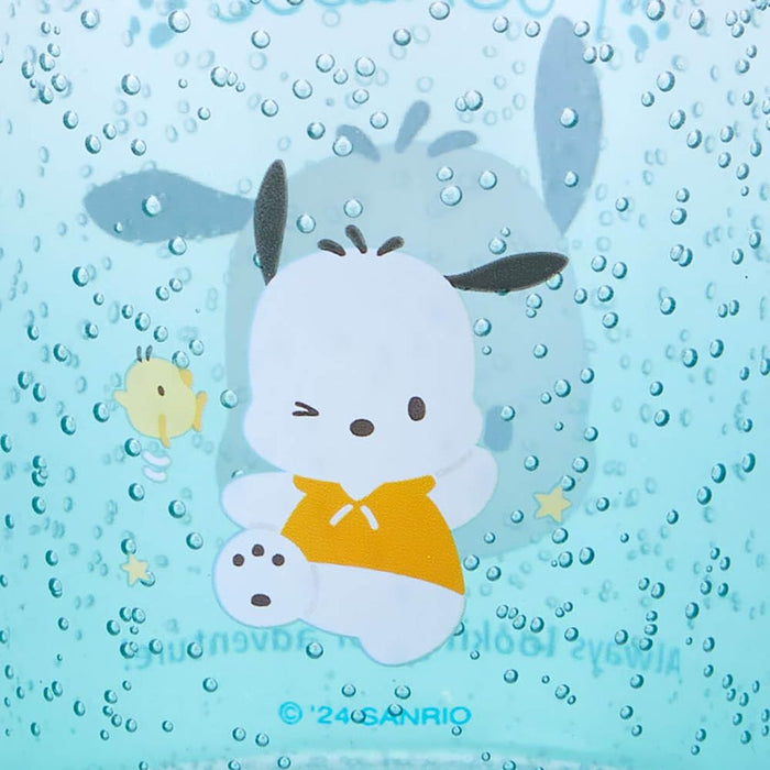 Sanrio Pochacco Transparenter Becher, 300 ml, perfekt für Getränke