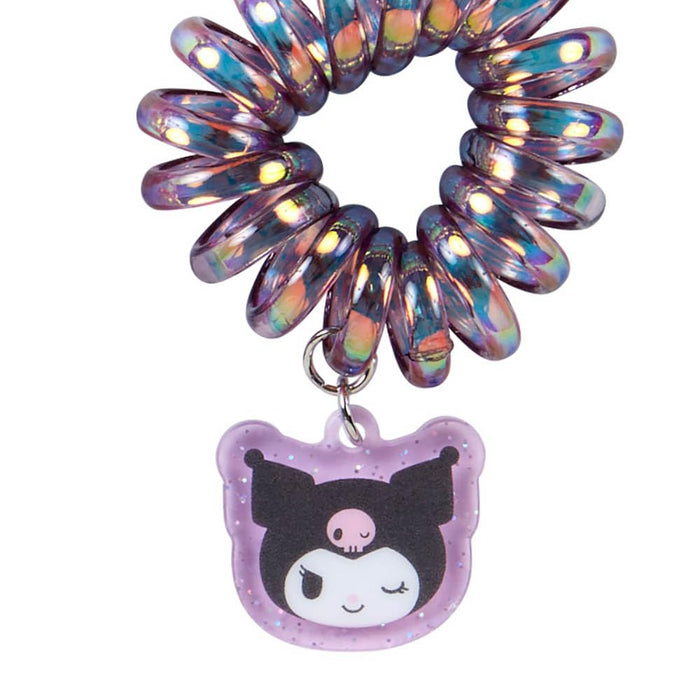 Sanrio Coil Pferdeschwanzhalter 2er Set Hangyodon Haargummis Langlebig elastisch