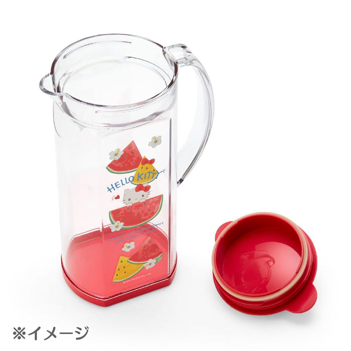 Sanrio Cinnamoroll Cold Water Pitcher - Colorful Fruits 24.2 x 14.4 x 9.6 cm