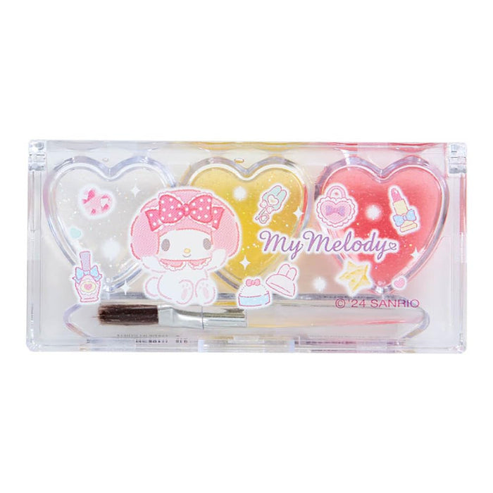 Coffret de brillants à lèvres colorés Sanrio My Melody 844098 - Brillance vibrante et longue durée