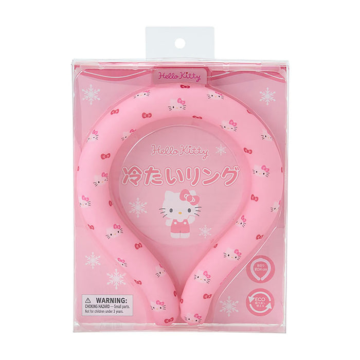 Sanrio Hello Kitty Cool Ring PCM Heat-Absorbing TPU Tube for Ages 3+