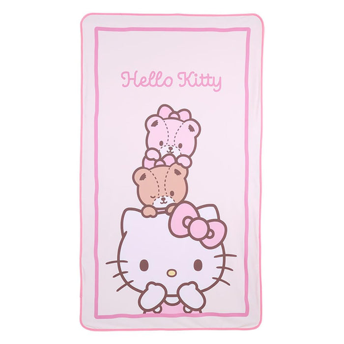 Couverture de sieste fraîche au toucher Hello Kitty de Sanrio 95 x 0,3 x 160 cm