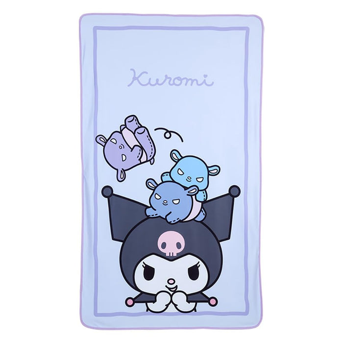 Sanrio Kuromi Cool-To-The-Touch Nap Blanket 95x160cm - Soft and Cozy