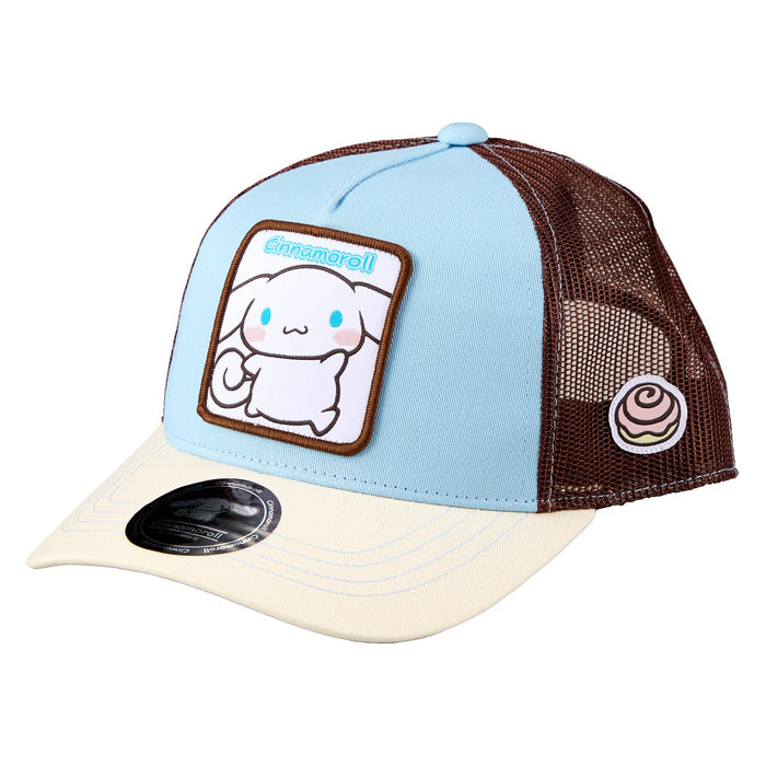 Sanrio Cinnamoroll Light Blue Ivory Cosmetic Case and Mesh Cap Set