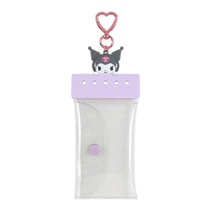 Sanrio Kuromi – Individueller transparenter Beutel, 7,8 x 1 x 17 cm, Aufbewahrung: 7 x 1 x 11 cm