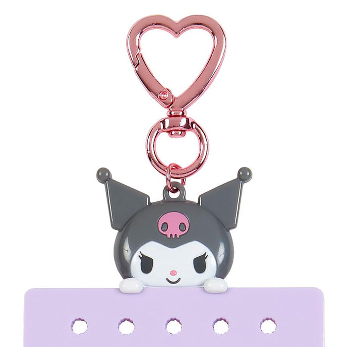 Sanrio Kuromi – Individueller transparenter Beutel, 7,8 x 1 x 17 cm, Aufbewahrung: 7 x 1 x 11 cm