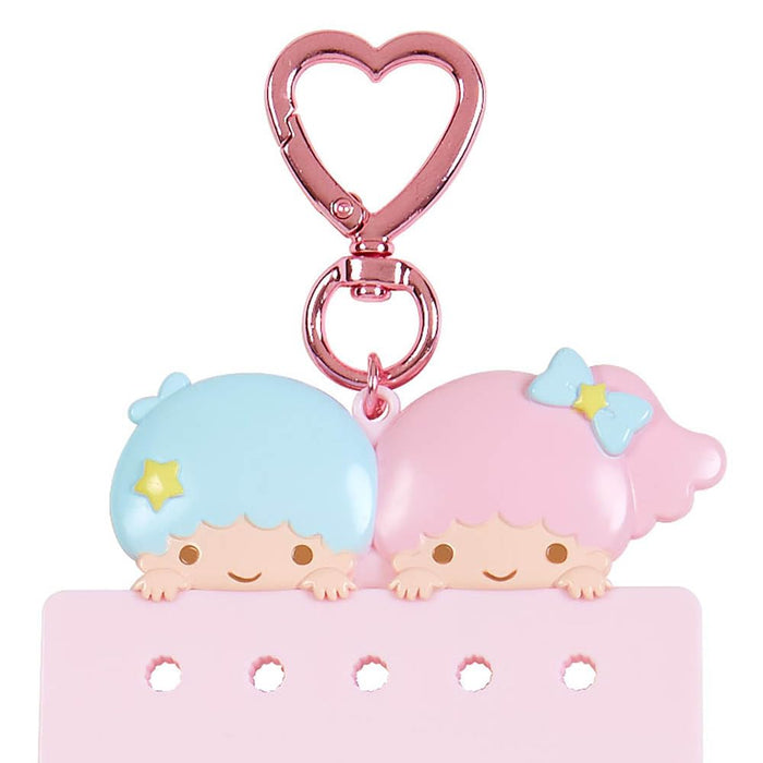 Pochette transparente personnalisée Sanrio Little Twin Stars L7,8 x P1 x H17 cm