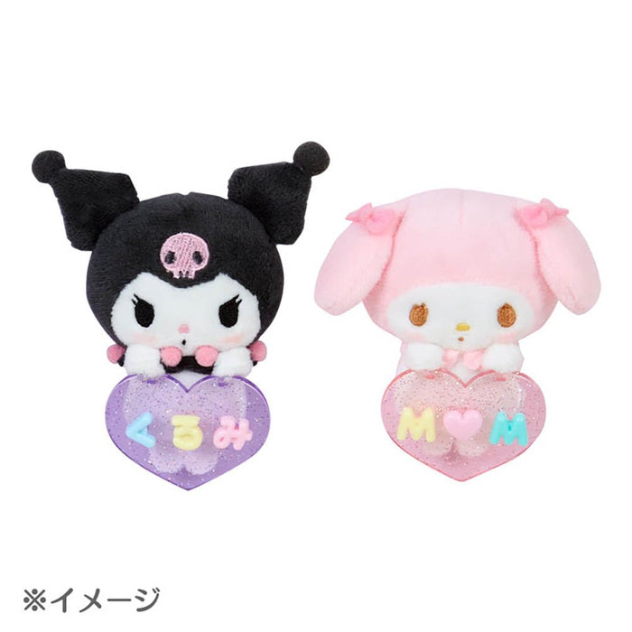 Broche personnalisée de la mascotte Sanrio Kuromi - 9x3,5x11cm - My Pachirun