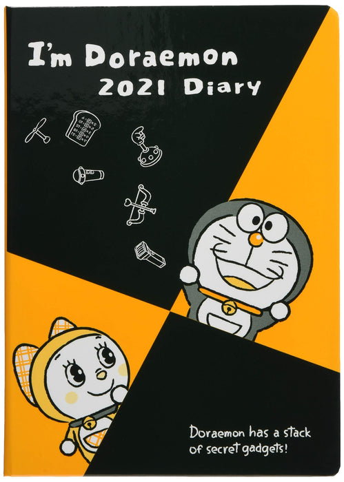 Sanrio Doraemon Maruman B6 2021 Diary Planner