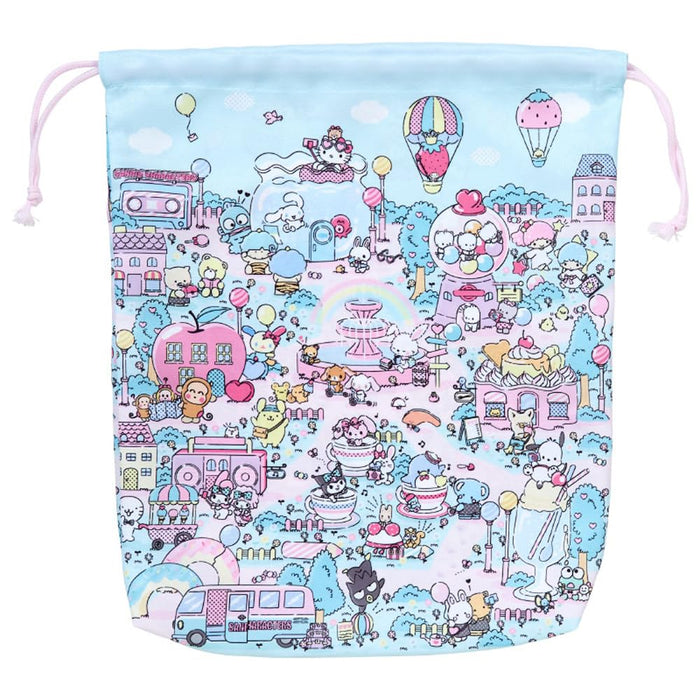 Sanrio Drawstring Bag Set Fantasy Trip Sanrio Characters 878308 Perfect for Kids