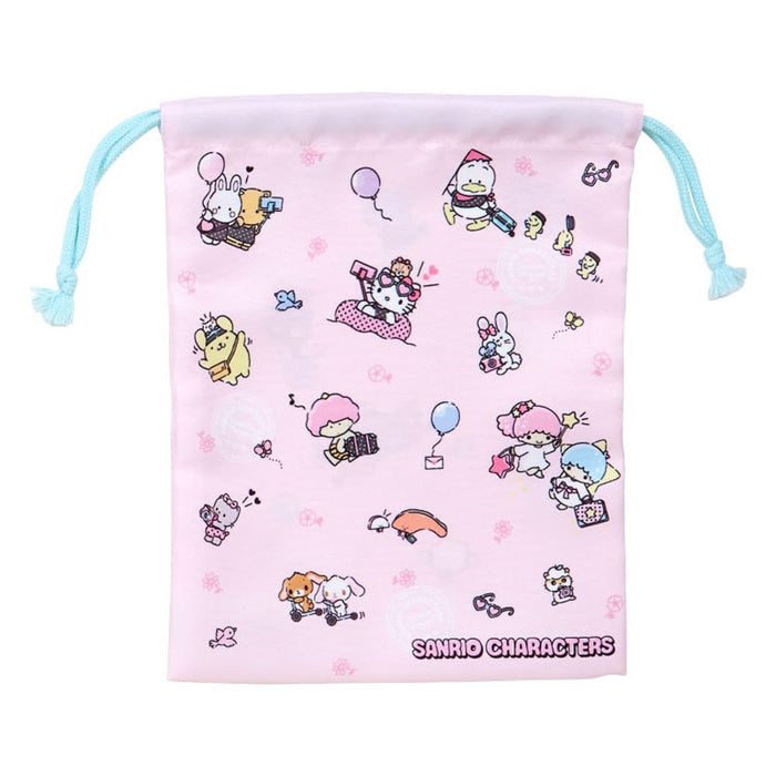 Sanrio Drawstring Bag Set Fantasy Trip Sanrio Characters 878308 Perfect for Kids