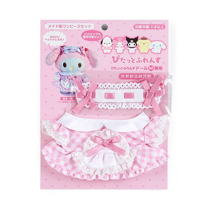 Ensemble de robe une pièce style femme de chambre Sanrio Modèle 856827