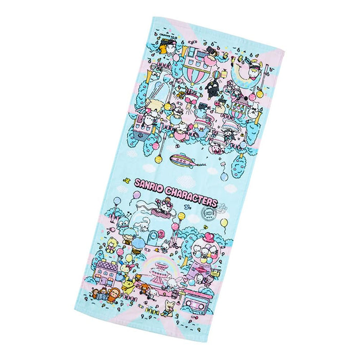 Serviette de toilette Sanrio Fantasy Trip avec personnages en coton doux 878367