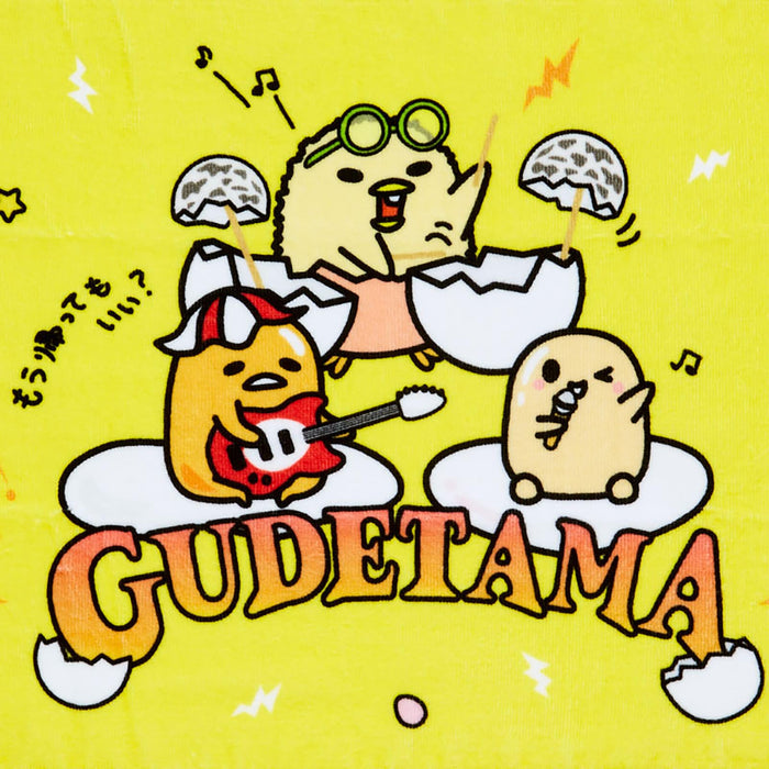 Sanrio Gesichtshandtuch mit Gudetama Festival-Design 919489 | Offizielles Sanrio-Produkt