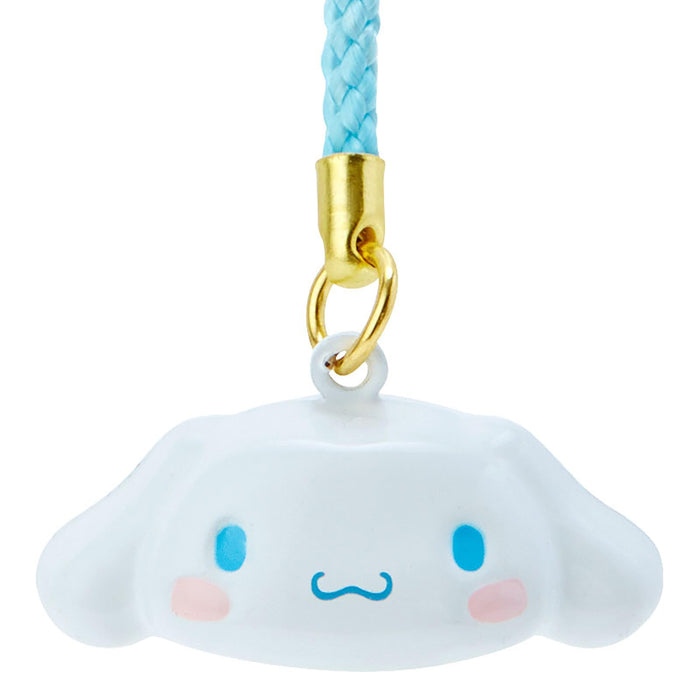 Sanrio Face-Shaped Netsuke Cinnamoroll Brass Strap String - 341533