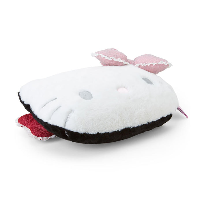 Coussin en forme de visage Hello Kitty de Sanrio, motif ange et démon, 801836