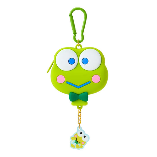 Sanrio Kerokerokeroppi Face-Shaped Silicone Mini Pouch for Ages 3+