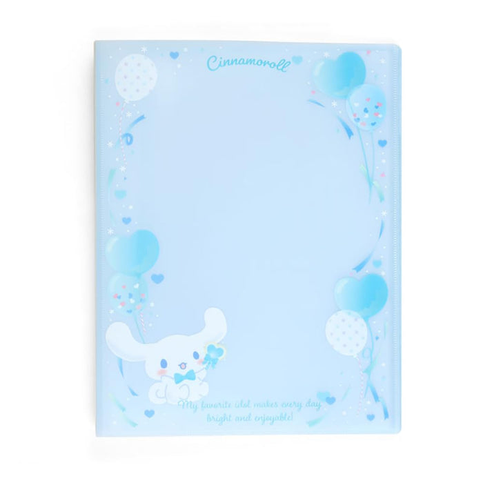 Classeur Sanrio Cinnamoroll 33x25,5x2 cm - Motif personnage mignon