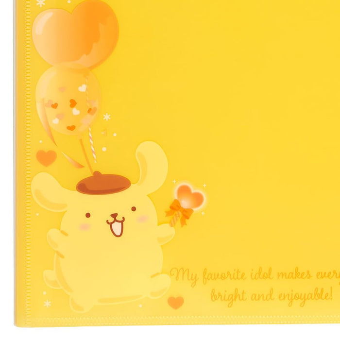 Sanrio Pom Pom Purin Aktenordner 33x25,5x2 cm - Pudding Charakter 354376