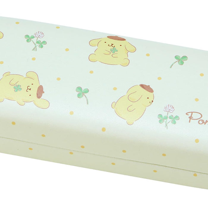 Sanrio Pompompurin Glasses Case 3.5 X 16 X 5.8 Cm - Personal Accessories